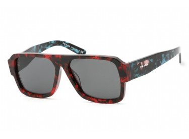 Prada PR22YSF 09Z5S0 Havana Red/Dark Grey
