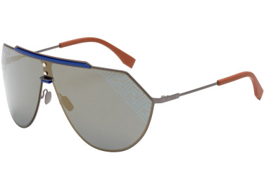 Fendi FFM0075/S KJ1JO Ruthenium/Grey Mirror