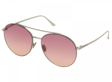 Tom Ford FT0757 16F Silver/Brown
