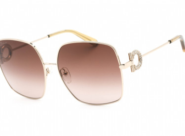 Salvatore Ferragamo SF243SR 734 Light Gold/Brown Gradient