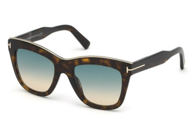 Tom Ford FT0685 52P Dark Havana/Gradient Turquoise to Sand