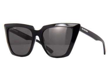 Balenciaga BB0046S 001 Shiny Black/Grey