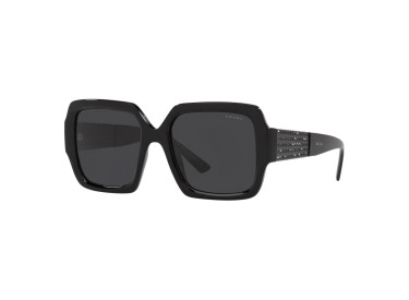 Prada PR21XS 01E5S0 Black/Dark Grey