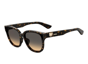 Moschino MOS060/F/S 086/GA Dark Havana/Brown Gradient