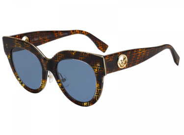 Fendi FF0360/G/S H7PKU Havana/Blue