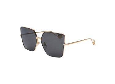 Gucci GG0436S 002 Gold/Grey