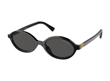 Miu Miu MU04ZSF 1AB5S0 Black/Dark Grey