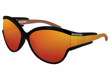 Balenciaga BB0038S 004 Black/Orange