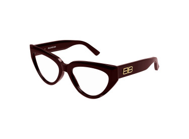 Balenciaga BB0276O 003 Red 53mm