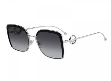 Fendi FF0294/S 8079O Black/Dark Grey Sf Lenses