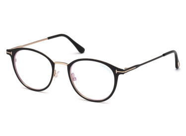 Tom Ford FT5528-B 002 Matte Black 49mm