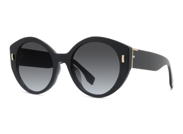Fendi FE40037U 01B Black/Smoke Gradient