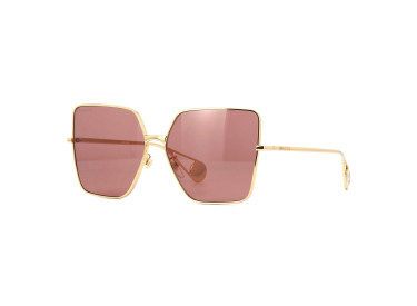 Gucci GG0436S 001 Gold/Red