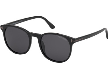 Tom Ford FT0858-N 01A Shiny Black/Smoke 53mm