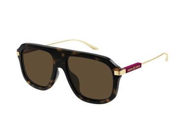 Gucci GG1309S 006 Dark Havana/Brown