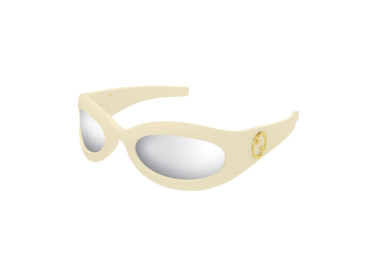 Gucci GG1247S 004 Yellow/Silver