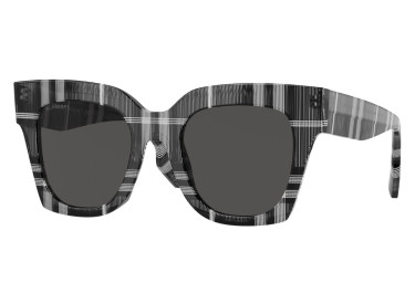 Burberry BE4364 399487 Check White/Black/Dark Grey