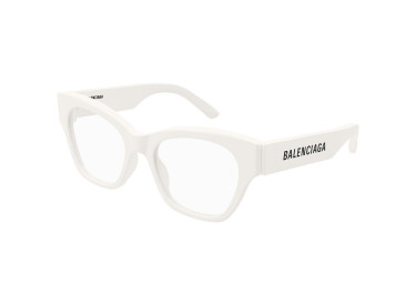 Balenciaga BB0263O 003 White 52mm