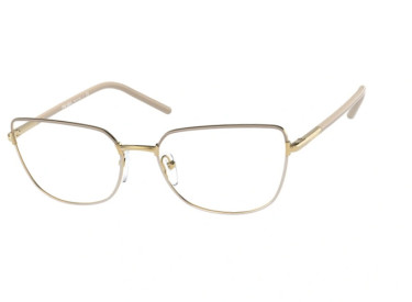 Prada PR59YV 06I1O1 Beige Brown Gold 53mm