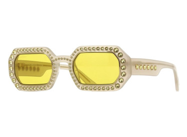 Swarovski SK0345 21J Beige Opal/Yellow