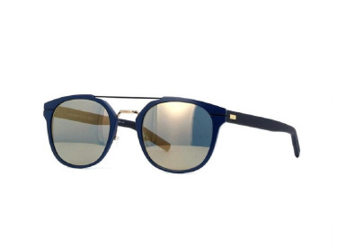 Dior AL13.5 20TMV Blue and Matte Black/Blue with Gold Mirror