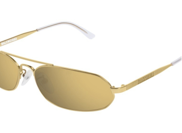 Balenciaga BB0010S 004 Gold/Gold Mirrored