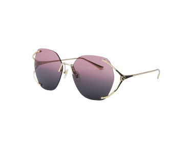 Gucci GG0651S 001 Gold/Pink Green