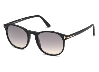 Tom Ford FT0858 01C Black/Gradient Smoke with Gold Flash