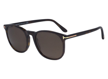 Tom Ford FT0858-F 52H Classic Dark Havana/Polarized Brown