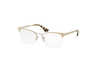 Prada PR65QV UAO1O1 Brown/Silver 51mm