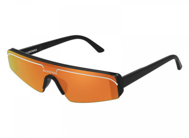 Balenciaga BB0003S 007 Black/Orange