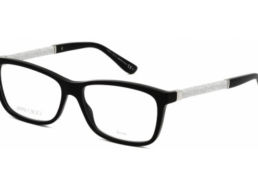 Jimmy Choo JC167 0FA3 00 Black Glitter Black 54mm