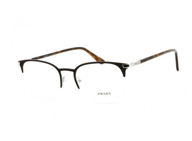 Prada PR57YV 02Q1O1 Matte Brown 52mm