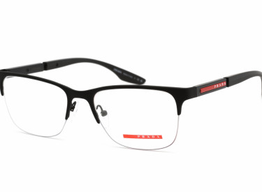 Prada Sport PS55OV DG01O1 Black Rubber 54mm