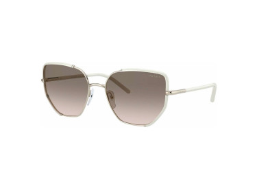 Prada PR50WS 2823D0 Ivory/Pale Gold/Brown Gradient Grey