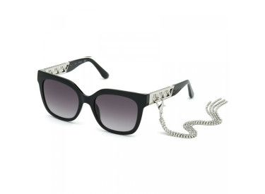 Guess GU7691S 01B Shiny Black/Gradient Smoke