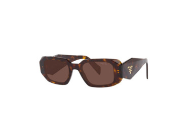 Prada PR17WS 2AU03U Havana/Brown Mirror Silver Internal Violet