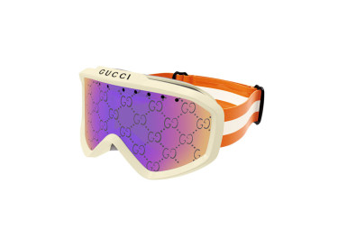 Gucci GG1210S 002 Ivory/Orange/Pink Mirror with Pattern