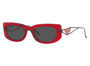 Prada PR14YS 08Z5S0 Crystal Fire/Dark Grey