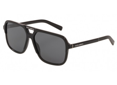 Dolce & Gabbana DG4354 193481 Shiny Black/Polar Grey