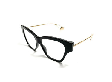 Gucci GG0438O 001 Black Gold