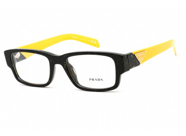 Prada PR07ZV 19D1O1 Black/Yellow Marble 53mm