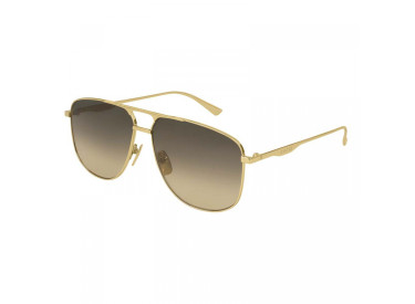 Gucci GG0336S 001 Gold/Brown