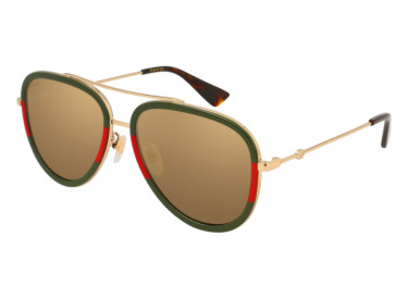 Gucci GG0062S 010 Black Red/Gold