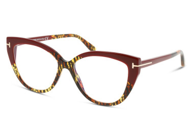 Tom Ford FT5673-B 056 Vintage Leopard/Bordeaux-To-Vintage Leopard 54mm