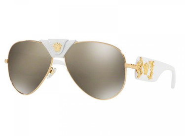 Versace VE2150Q 13415A Gold/Brown Mirror Dark
