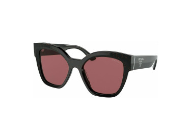 Prada PR17ZS 11F08S Black/Etruscan Marble/Dark Violet