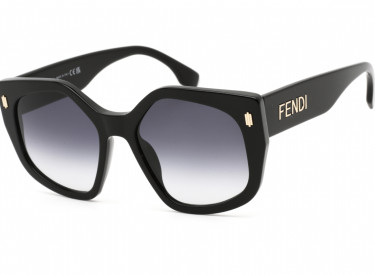Fendi FE40017I 01W Shiny Black/Gradient Blue
