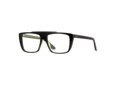 Gucci GG1040O 003 Black and Green Crystal
