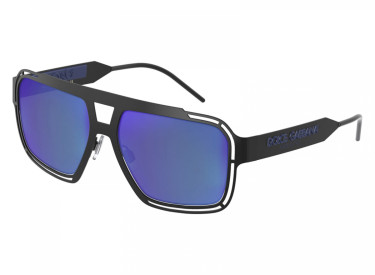 Dolce & Gabbana DG2270 110625 Black/Blue 57mm